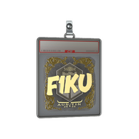 Sticker Slab | F1KU (Gold) | Austin 2025