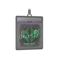 Sticker Slab | decenty (Foil) | Austin 2025