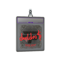 Sticker Slab | dav1deuS (Foil) | Austin 2025