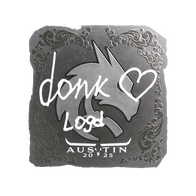 Sticker | donk (Foil) | Austin 2025
