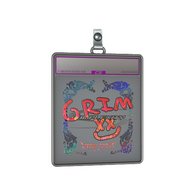 Sticker Slab | Grim (Holo) | Austin 2025