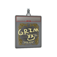 Sticker Slab | Grim (Gold) | Austin 2025