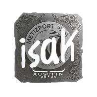 Sticker | isak (Foil) | Austin 2025