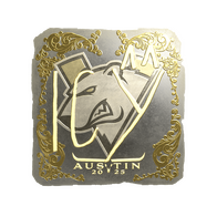 Sticker | ICY (Gold) | Austin 2025