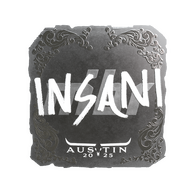 Sticker | insani (Foil) | Austin 2025