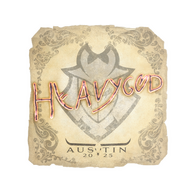 Sticker | Heavygod | Austin 2025