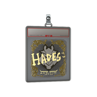 Sticker Slab | hades (Gold) | Austin 2025