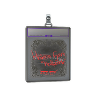 Sticker Slab | hallzerk (Foil) | Austin 2025