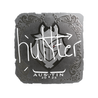 Sticker | huNter- (Foil) | Austin 2025