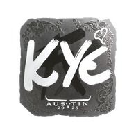 Sticker | kye (Foil) | Austin 2025