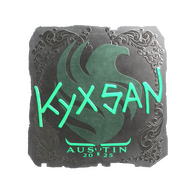 Sticker | kyxsan (Foil) | Austin 2025