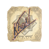 Sticker | khaN | Austin 2025