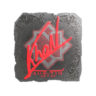 Sticker | khaN (Foil) | Austin 2025