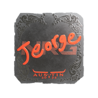 Sticker | jeorge (Foil) | Austin 2025