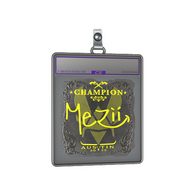 Sticker Slab | mezii (Foil, Champion) | Austin 2025
