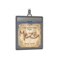 Sticker Slab | mezii (Champion) | Austin 2025
