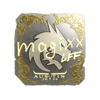 Sticker | magixx (Gold) | Austin 2025