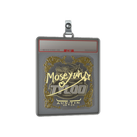 Sticker Slab | Moseyuh (Gold) | Austin 2025