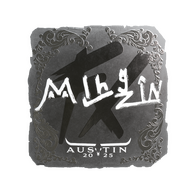 Sticker | mlhzin (Foil) | Austin 2025
