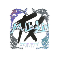 Sticker | mlhzin (Holo) | Austin 2025
