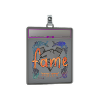 Sticker Slab | fame (Holo) | Austin 2025