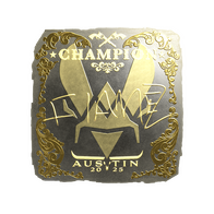 Sticker | FlameZ (Gold, Champion) | Austin 2025