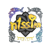 Sticker | n1ssim (Holo) | Austin 2025