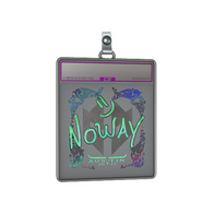 Sticker Slab | noway (Holo) | Austin 2025