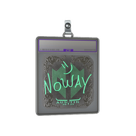 Sticker Slab | noway (Foil) | Austin 2025