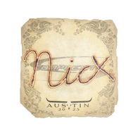 Sticker | nicx | Austin 2025