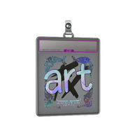 Sticker Slab | arT (Holo) | Austin 2025