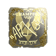 Sticker | apEX (Gold, Champion) | Austin 2025