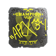 Sticker | apEX (Foil, Champion) | Austin 2025