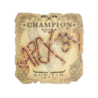 Sticker | apEX (Champion) | Austin 2025