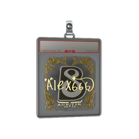 Sticker Slab | alex666 (Gold) | Austin 2025