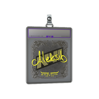 Sticker Slab | Aleksib (Foil) | Austin 2025
