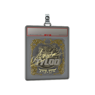 Sticker Slab | Attacker (Gold) | Austin 2025