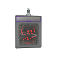 Sticker Slab | Cxzi (Foil) | Austin 2025