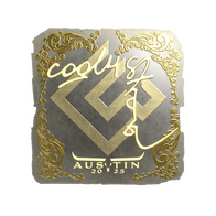 Sticker | cool4st (Gold) | Austin 2025