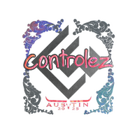 Sticker | controlez (Holo) | Austin 2025