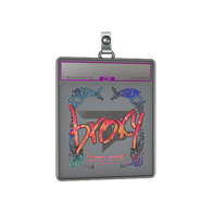 Sticker Slab | broky (Holo) | Austin 2025