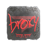 Sticker | broky (Foil) | Austin 2025