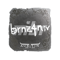 Sticker | brnz4n (Foil) | Austin 2025