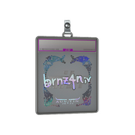 Sticker Slab | brnz4n (Holo) | Austin 2025