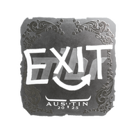 Sticker | exit (Foil) | Austin 2025
