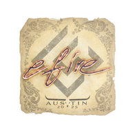 Sticker | efire | Austin 2025