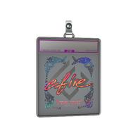 Sticker Slab | efire (Holo) | Austin 2025
