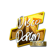 Sticker | disco doplan (Foil) | Atlanta 2017