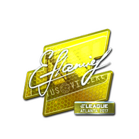 Sticker | flamie (Foil) | Atlanta 2017