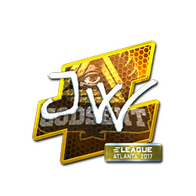 Sticker | JW (Foil) | Atlanta 2017